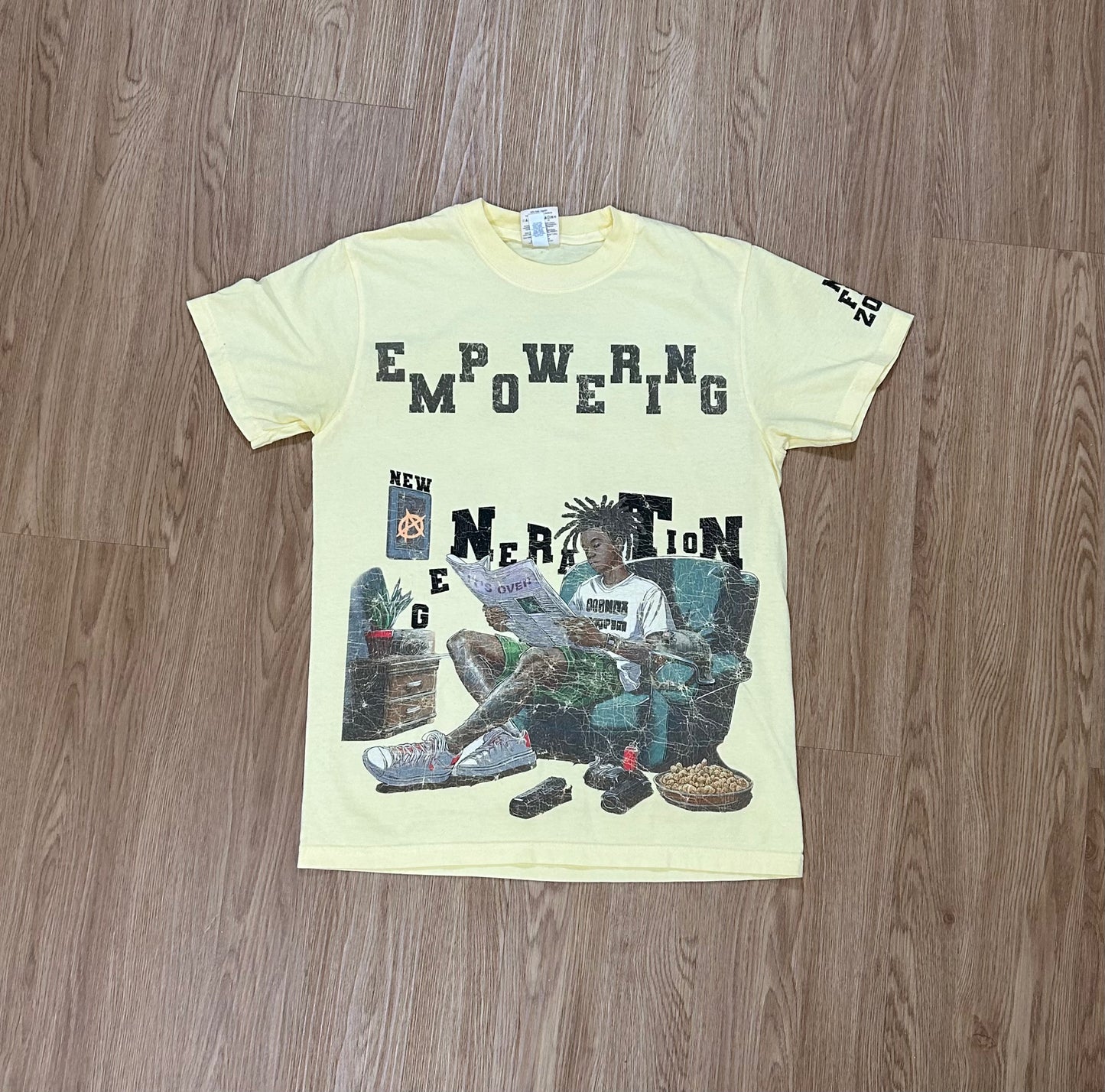 NEW GENERATION TEE "YELLOW"